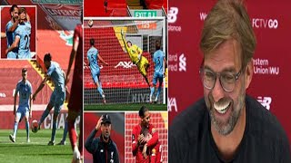 Liverpool 1 vs Burnley 1 Robertson Goal Klopp Interview Highlighting Liverpool vs Nick Pope