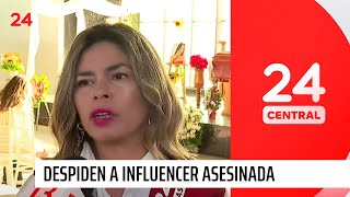 Despiden a influencer asesinada en el desierto | 24 Horas TVN Chile