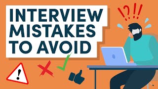 10 Key Interview Mistakes to Avoid