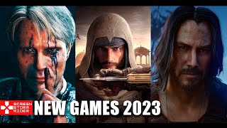 NEW GAMES 2023 - Trailers Upcoming Games 2023 & 2024 | PC PS4 PS5