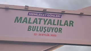 Malatya tanıtım günleri yenikapı'da başladı işte ilk görüntüler 22-25 Eylül 2022