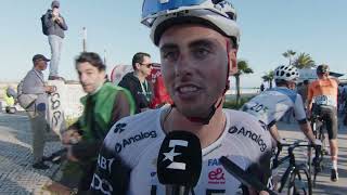 Jan Christen - Interview at the finish - Stage 1 - Volta ao Algarve em Bicicleta 2025