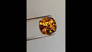 Bolivian Citrine 4.9 Ct. Cushion Cut by Jason's Gems