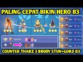 THARZ SKILL 2|MENANG TERUS BOSS||PALING GAMPANG DAN CEPAT BIKIN HERO B3||COMBO MAGIC CHESS