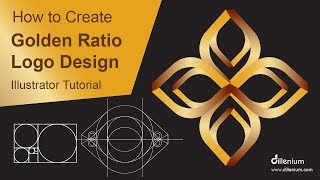 How to Design a Logo with Golden Ratio - Illustrator Tutorial