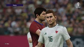 United States vs Wales  | FIFA World Cup Qatar 2022 pes 21Gameplay