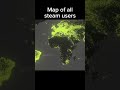 map of all steam users