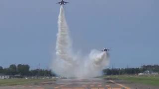 【2016札幌航空ページェント 前日予行】 ブルーインパルス フォーメーションローアプローチ