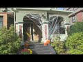 Connecticut residents putting on their best Halloween displays