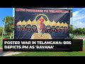 Ahead of Modi's visit in Telangana, poster war erupts; BRS depicts PM as 'Ravana'