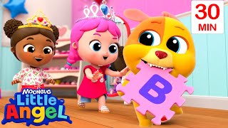 Bingo and The ABC of Princess 👸🏻 Bingo and Baby John | Little Angel Nursery Rhymes and Kids Songs