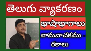 తెలుగు వ్యాకరణం - భాషా భాగాలు - నామవాచకము - రకాలు