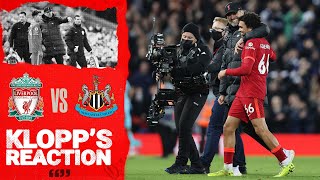 Klopp's Reaction: Comeback, Trent's goal & more | Liverpool vs Newcastle Utd