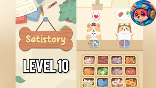 Satistory: Tidy Up ASMR Game – Level 10 Walkthrough Solutions | iOS / Android Gameplay
