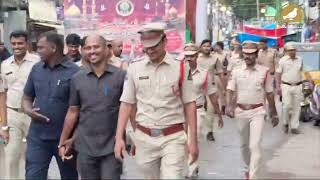 DCP South Zone Sneha Mehra inspects route of Muharram Procession