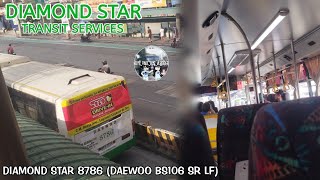 ONBOARD!! Bus Ride Diamond Star Transit 8782 (Daewoo BS106 SR LF) || PASAY ROTONDA - MAIN AVE