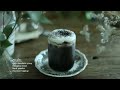 홈카페음료 카페음료 블랙초콜릿크림라떼 black chocolat latte