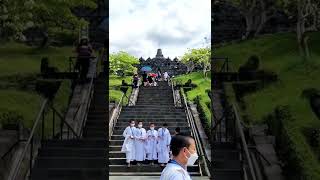 borobudur temple(indonesia)-biggest buddhist temple in the world.婆罗浮屠寺,印度尼西亚.