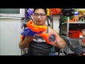 靖元nerf軍火庫 2016最新槍 款 nerf 強速擊連發機關槍 nerf hyper fire 橙機版