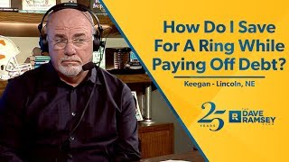 How Do I Save For A Ring While Paying Off Debt?