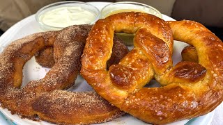 HOW TO MAKE AUNTIE ANNE'S PRETZELS AT HOME!