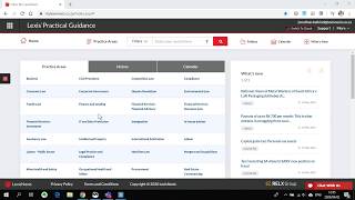 Lexis Practical Guidance: Exploring Content