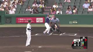 【阪神タイガース】2017年7月12日　阪神VS中日　前半戦最終戦を勝利で締めくくる