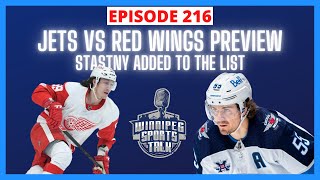 Winnipeg Jets vs. Detroit Red Wings preview, Paul Stastny added to the list, Jets lineup discussion