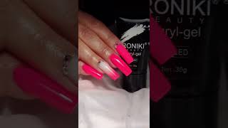 Neon pink köröm - ami nélkül nincs nyár #summernails #neonnails