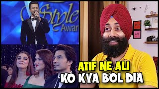 Indian Reaction on Atif Aslam Making Fun Of Singers at LSA 2017 | Atif Aslam Mimicry | PunjabiReelTV