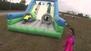 Rob Runs The Insane Inflatable 5K with a GoPro Camera