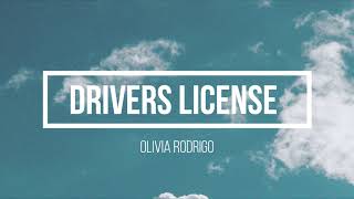 Olivia Rodrigo – drivers license (slowed + reverb)