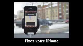 Motosmarty pour iPhone - comment s'en servir en voiture?