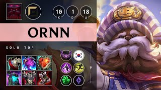 Ornn Top vs Nocturne - KR Master Patch 25.S1.3