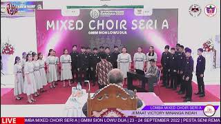 REMAJA GMIM VICTORY MINANGA INDAH (VictoryTeensChoir) - Mixed Choir Seri A - PSR GMIM 2022