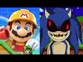 Super Mario Maker 2 vs SONIC EXE Crazy Edition