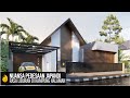 Desain rumah industrial japandi 15x10m 1 lantai nuansa pedesaan | Industrial Japandi House Design.