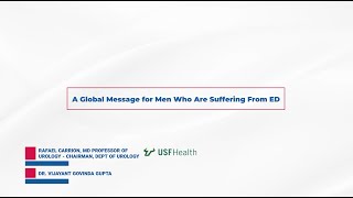 A Global Message for Men Who Are Suffering From ED
