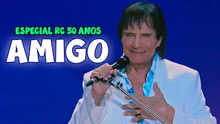 ROBERTO CARLOS - AMIGO (Homenagem ao 'Seu Amigo de Fé' Erasmo Carlos no Especial)'24 #robertocarlos