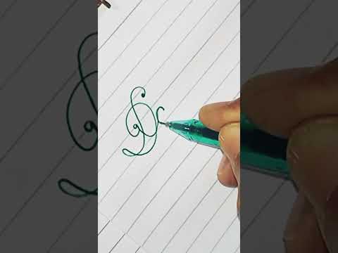 Good Handwriting Practice In English Shorts Youtubeshorts Cursive