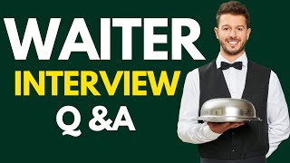 Top 25 Waiter Interview Questions and Answers for 2026