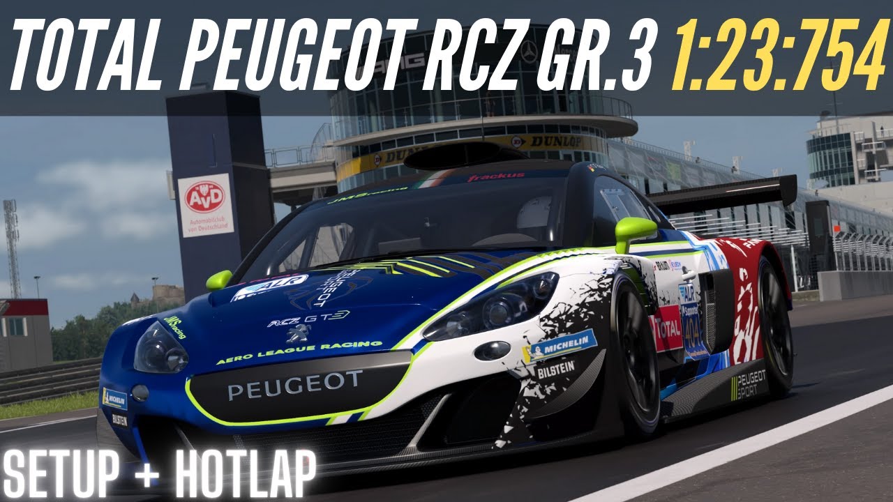 Gran Turismo 7: Daily Race Nurburgring Sprint | TOTAL Peugeot RCZ Gr. 3 ...