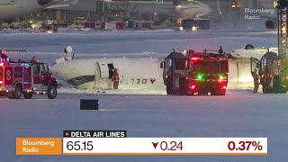 Delta Flights Resume in Toronto After Plane Flip