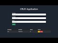 JavaScript CRUD Application  - CRUD Operations With JavaScript