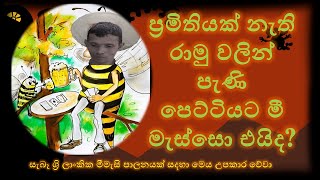 ප්‍රමිතියක් නැති රාමු වලින් පැණි පෙට්ටියට මීමැස්සො එයිද? #kosgama #beekeeping