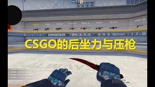 【CSGO】CSGO的后坐力，压枪老老实实练吧，太真实了。