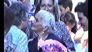 Montegiordano Paese: 75° Anniversario di Matrimonio di Francesco Corrado e Teresa Roma 3 agosto 1994