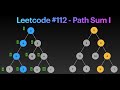 Depth First Search (DFS) tutorial using Leetcode 112 (Path Sum)