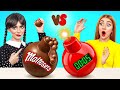 Real Food vs Chocolate Food Challenge | Awesome Kitchen Hacks by Choco DO