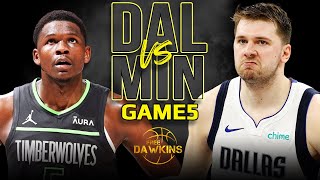Dallas Mavericks vs Minnesota Timberwolves Game 5 Full Highlights | 2024 WCF | FreeDawkins